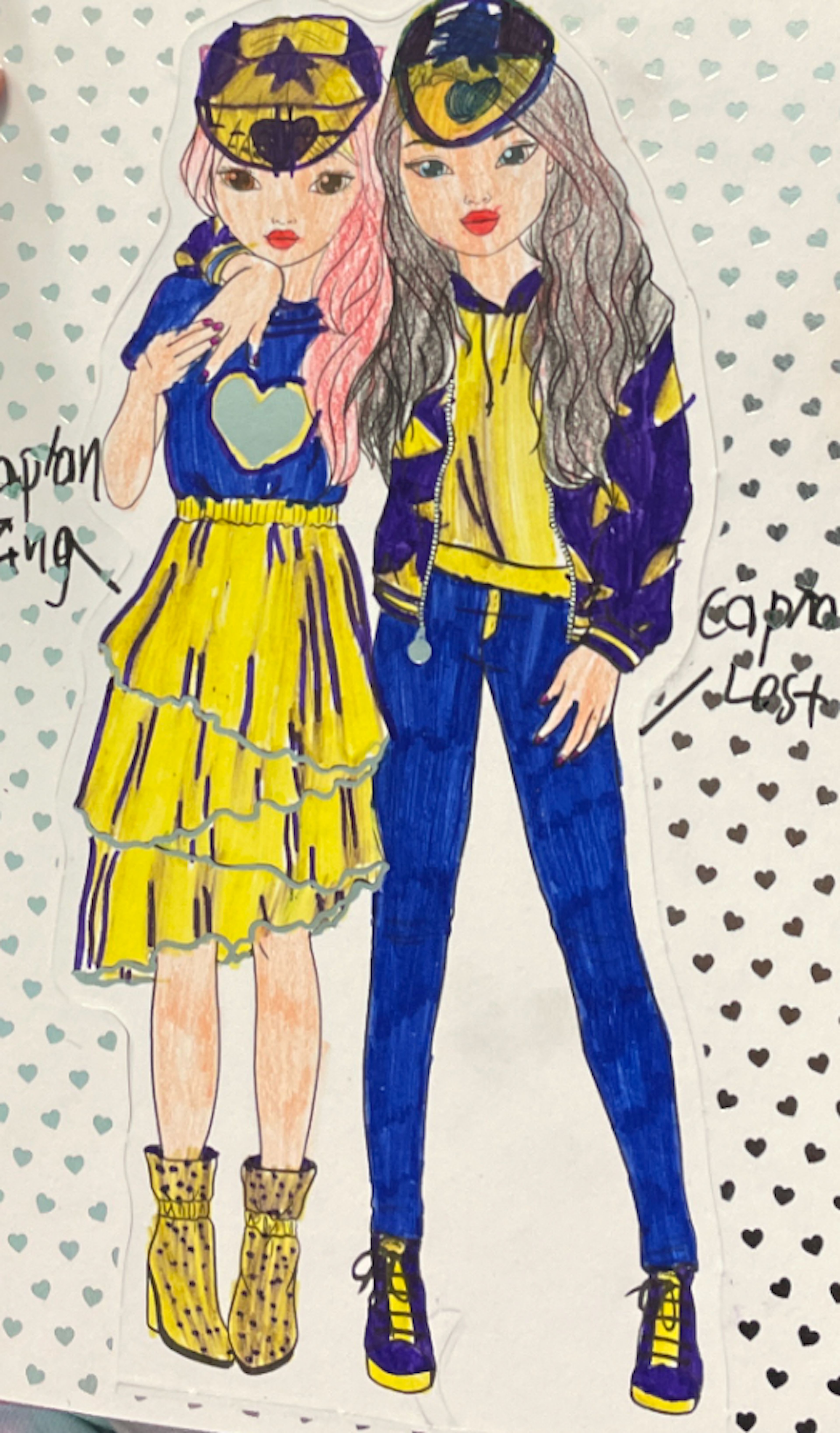 This is my colouring of captain Zing & captain Lost from Gold Coast University hospital………….thank you soo much for your visit, you really made my day 😃