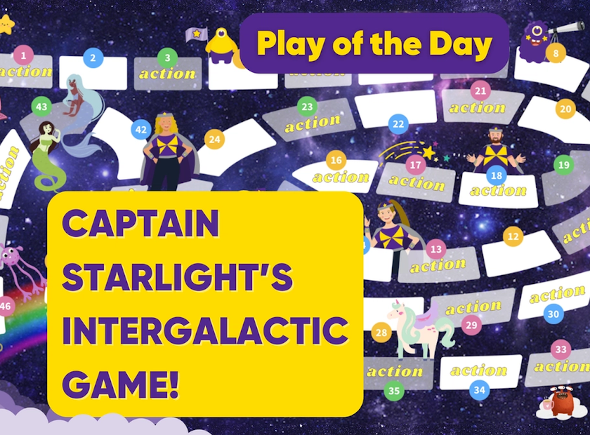 Cover Image for Captain Starlight's Intergalactic Game